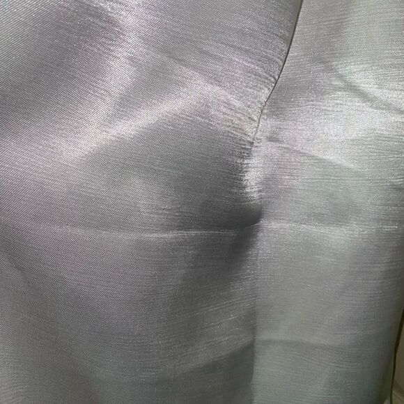 Textured 2 panel curtains bright white sz 82” length - Picture 3 of 6